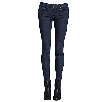 【COLOR iN ID】move stitch denim D-ID Denim Women's New York Diamond Stitching Dark Wash